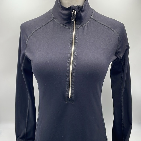 Danskin Gray Yoga Leggings & Graced by Grit Black Zip Up Work Out Top 2 PC SZ SM - Picture 2 of 15